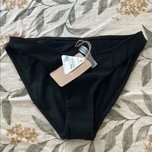 Classic Black Bikini Bottom (full coverage)